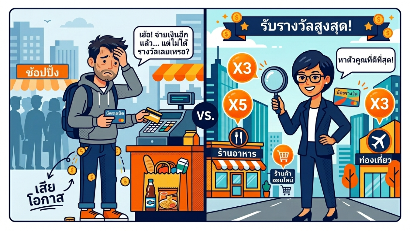 วิธีใช้บัตรเครดิตให้คุ้ม