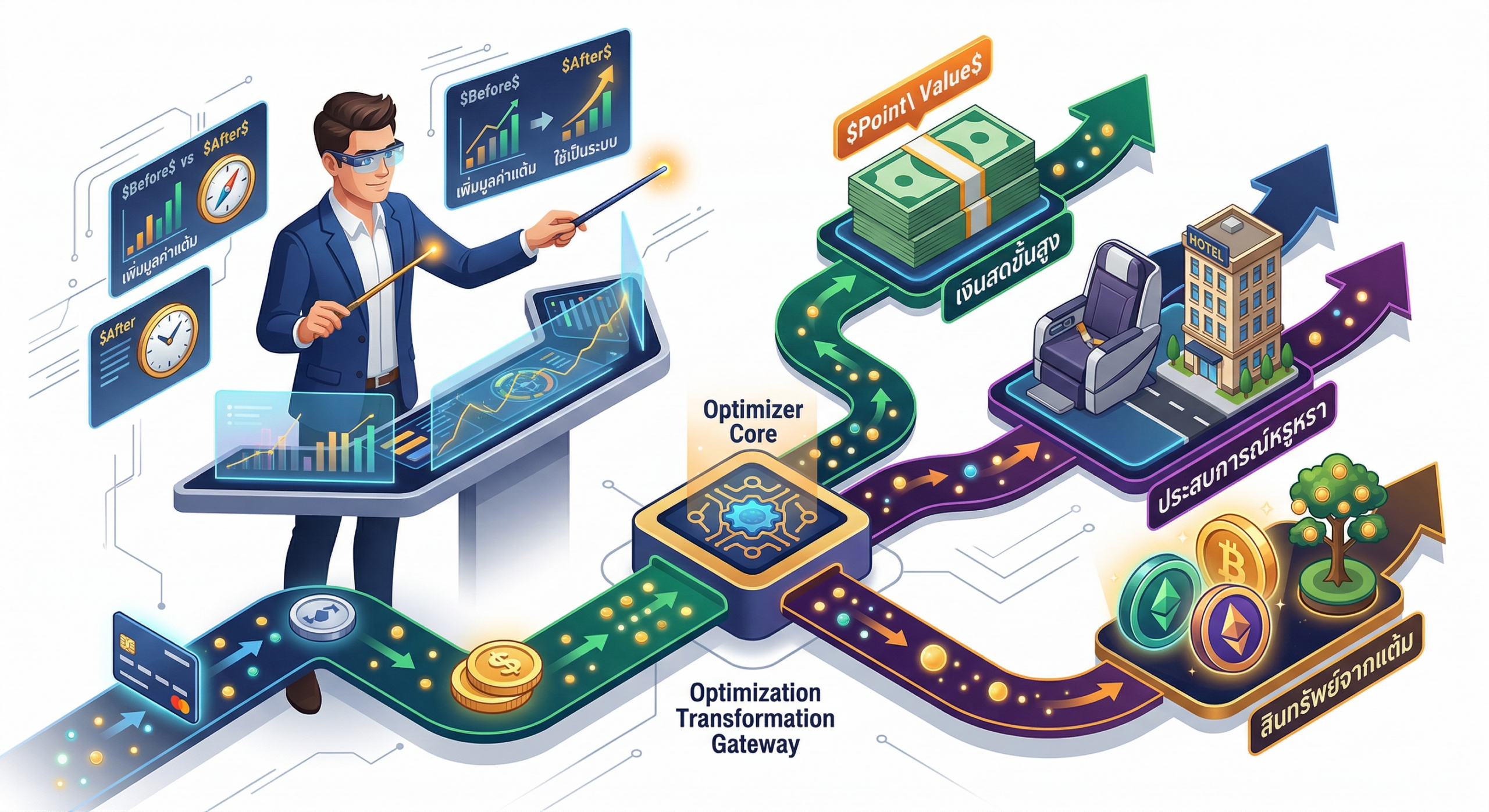 วิธีใช้แต้มบัตรเครดิตให้คุ้มที่สุด